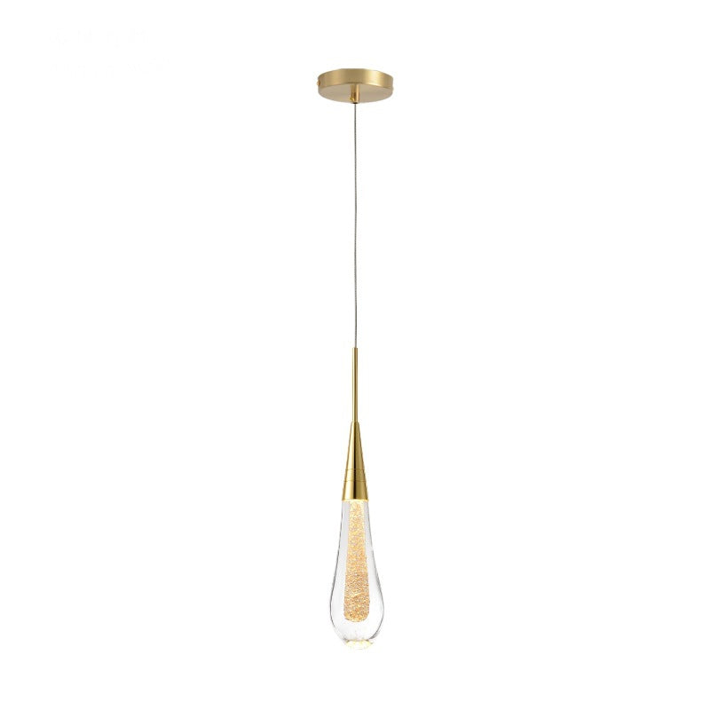 Creative Bedroom Bedside Chandelier Restaurantbar Droplet Pendant Light