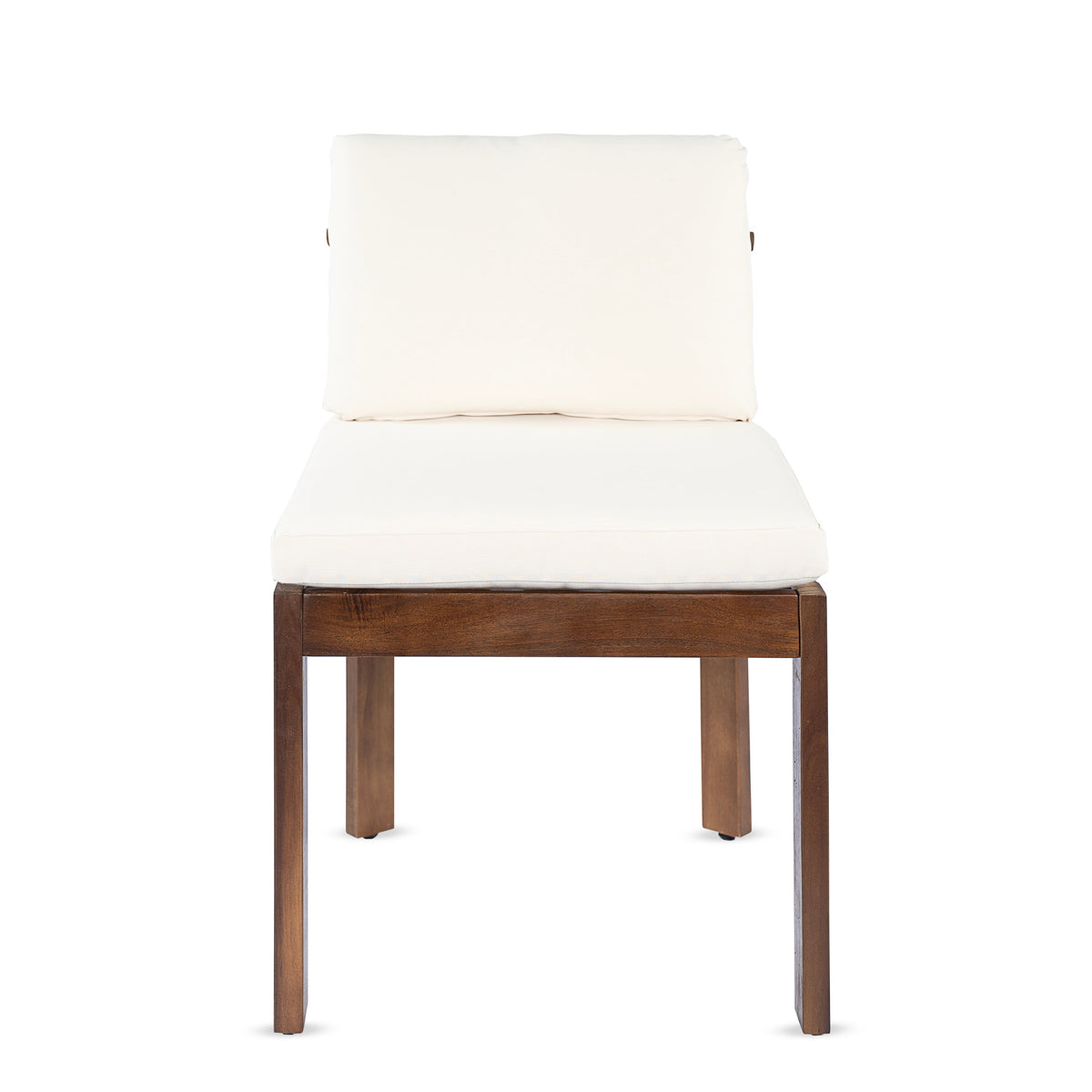 Acacia Wood Outdoor Dining Chair Set of 2