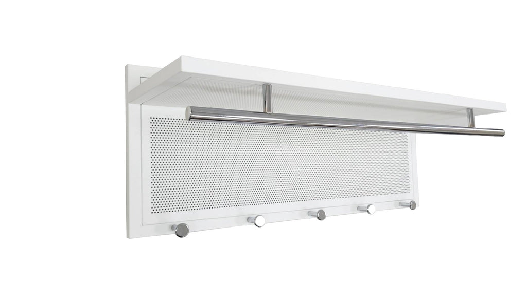 Esyspot Metal Powder Coating Hook Wall Mounted with Shelf