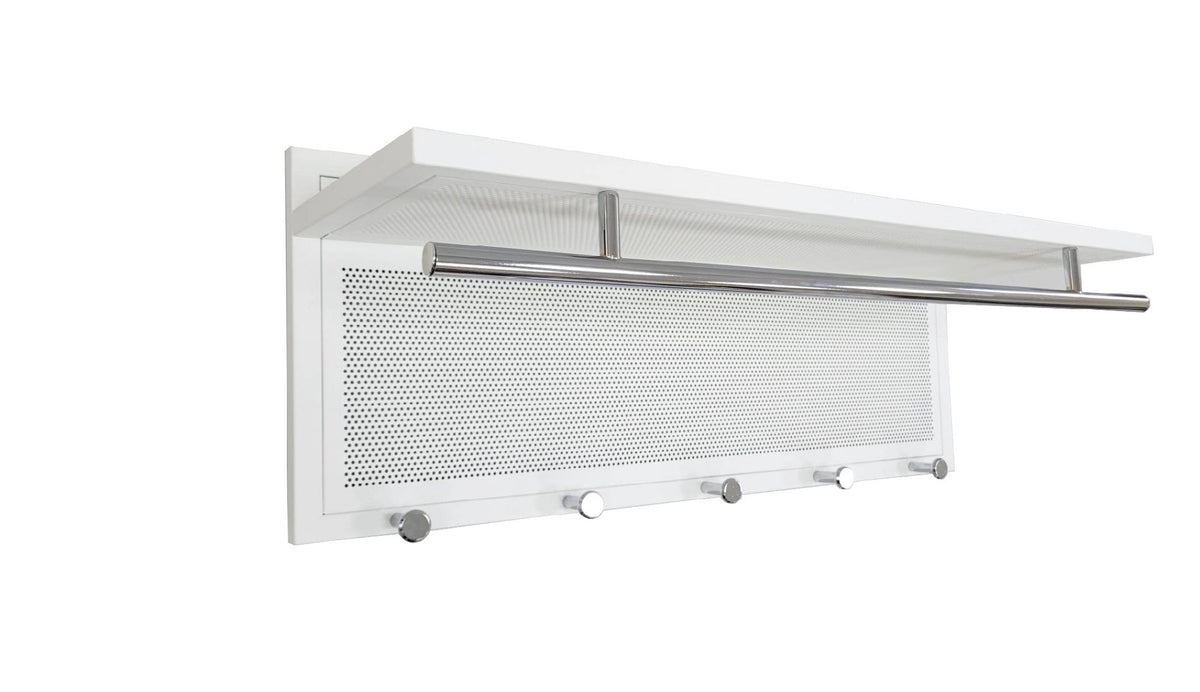 Esyspot Metal Powder Coating Hook Wall Mounted with Shelf