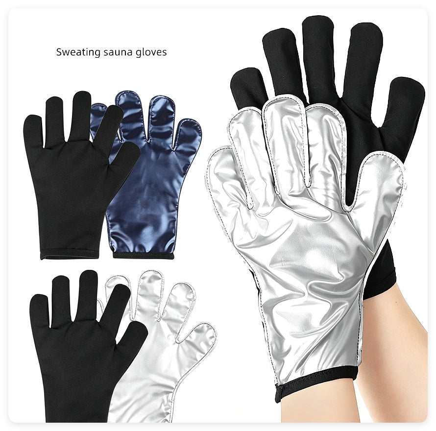 Cross Border Winter Home Use PU-coated Sauna Gloves Moisturizing Preventing Dryness Cracking Protecting Hands Womens