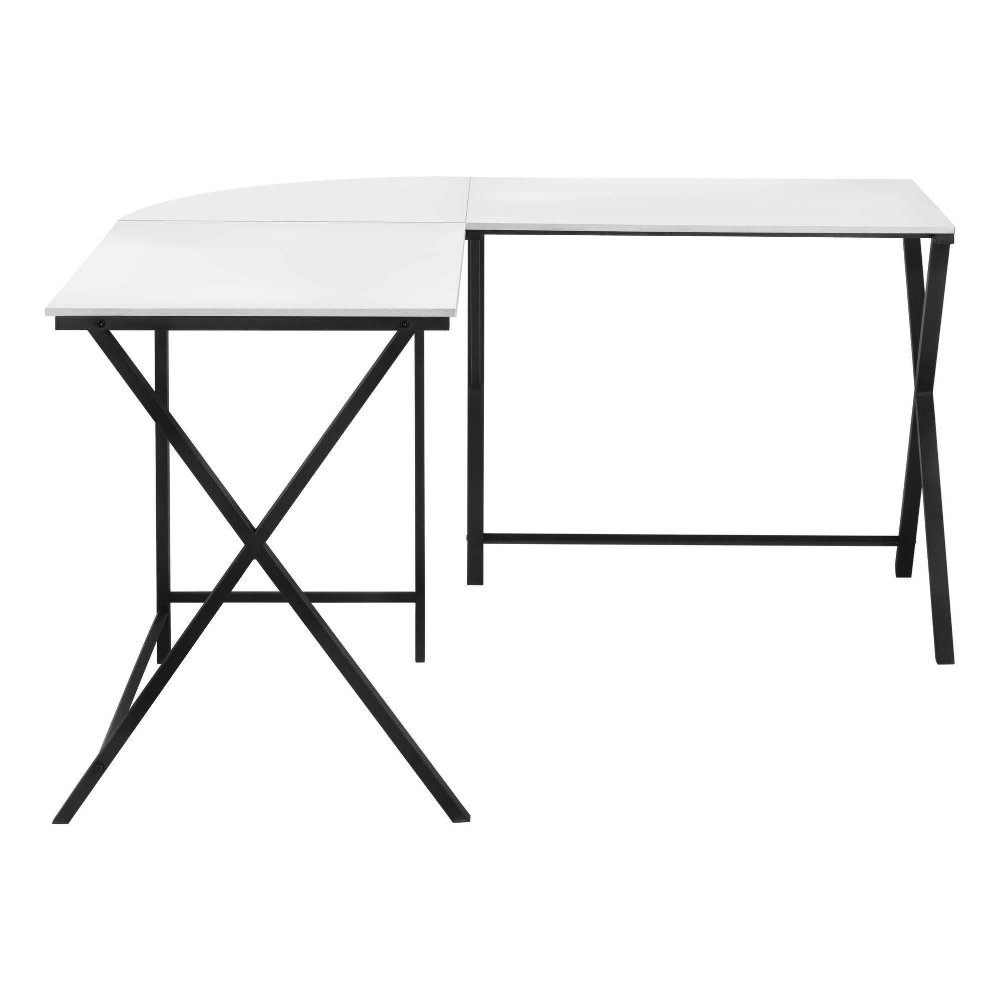 Computer Desk, Home Office, Corner, 55"l, L Shape, Work, Laptop