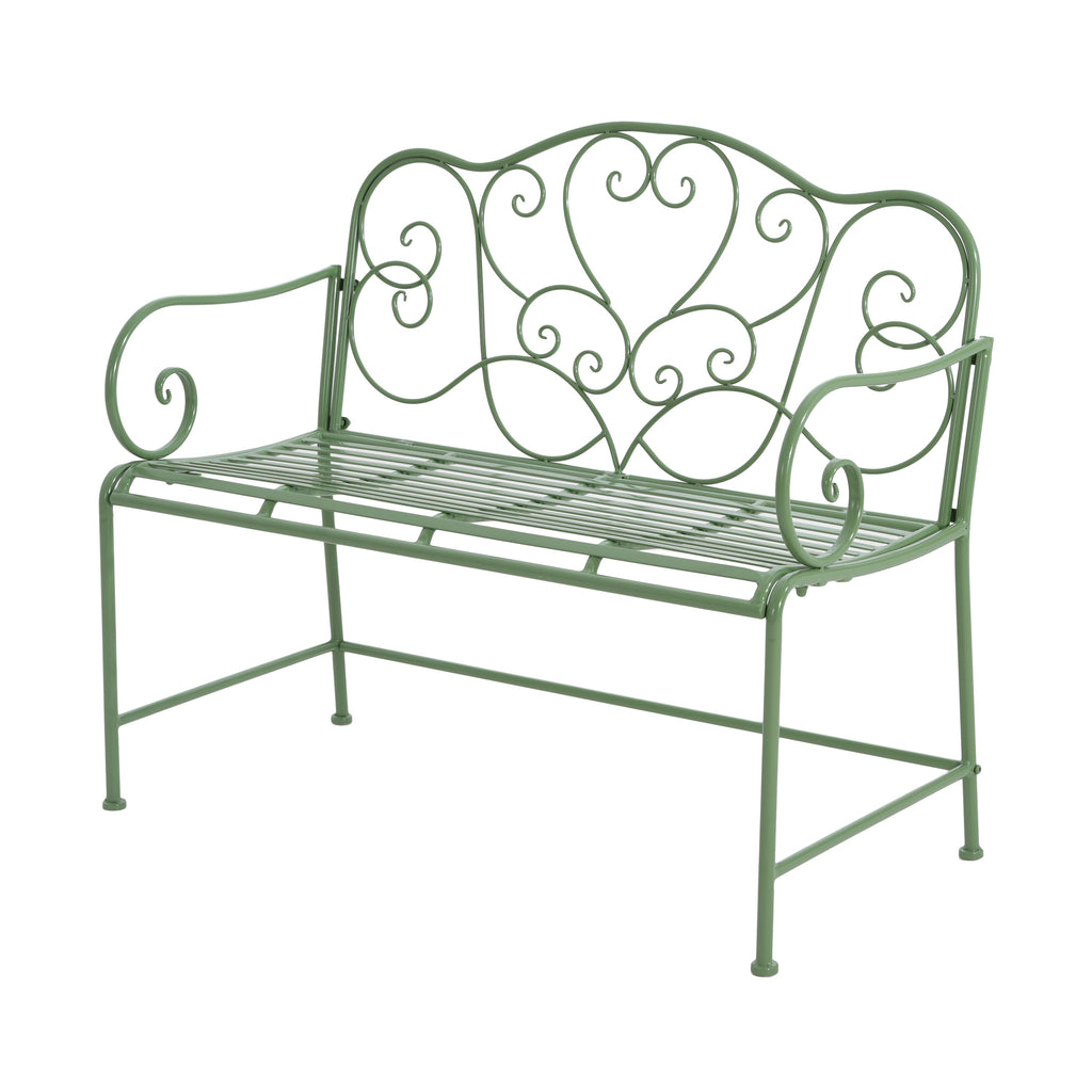 Outdoor Garden Bench - Green