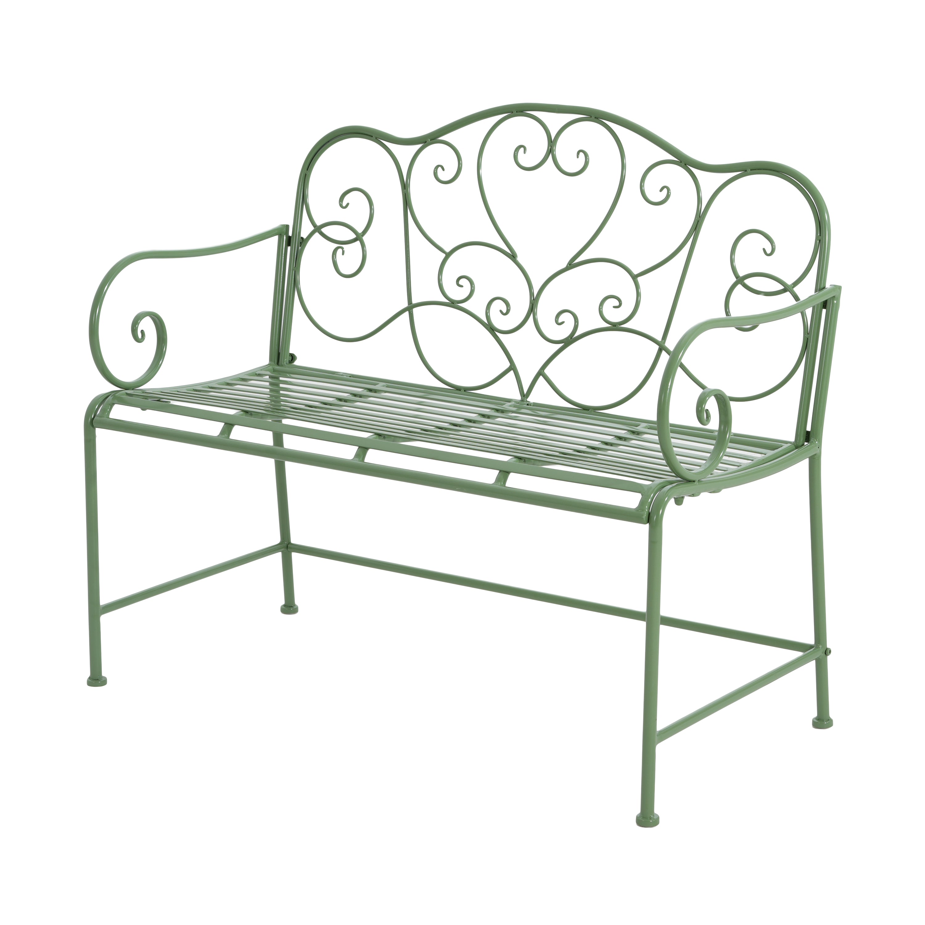Outdoor Garden Bench - Green