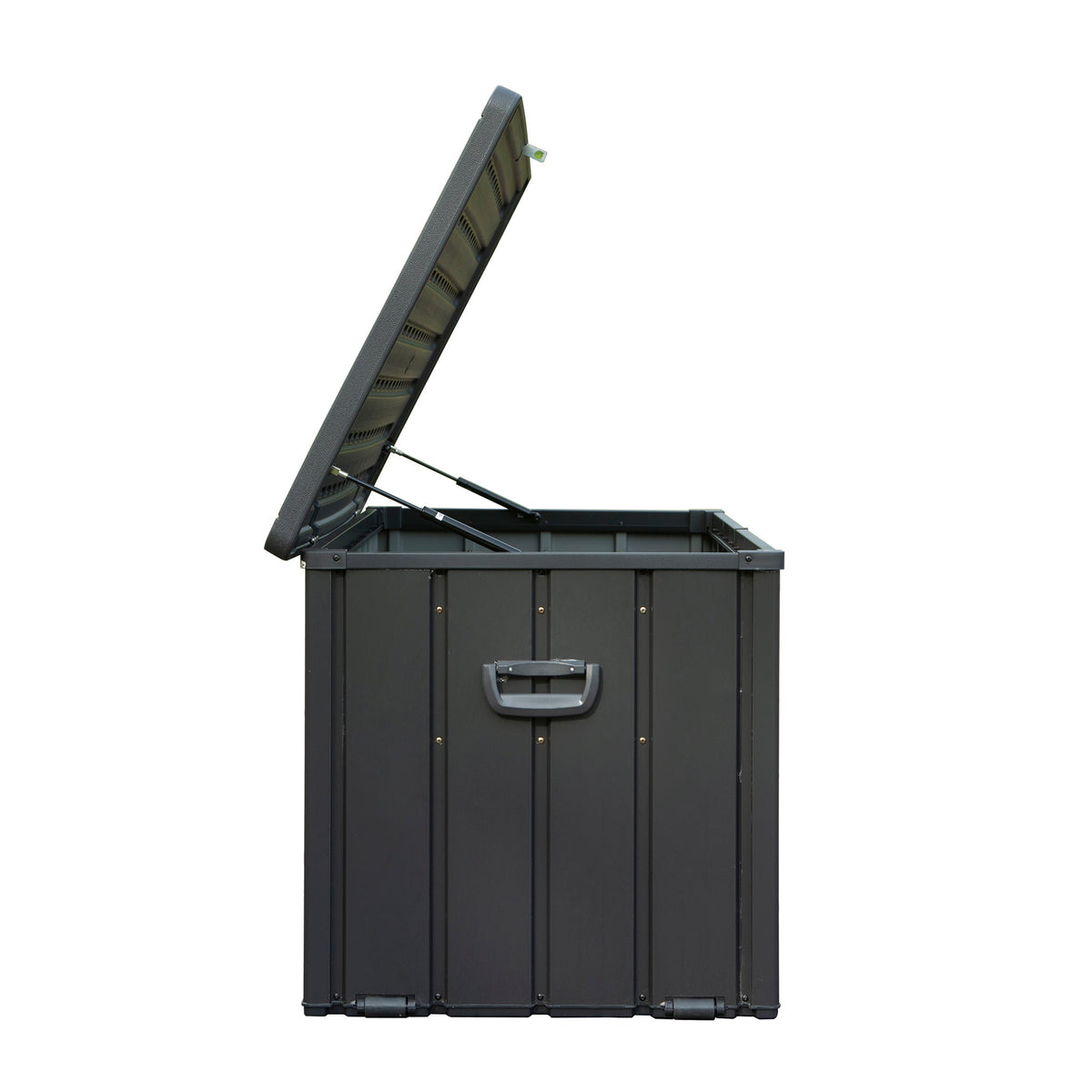100 Gallon Outdoor Storage Deck Box - Waterproof, Dark Gray