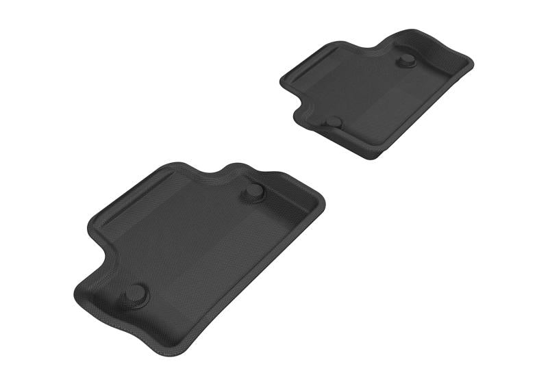 3D MAXpider 2011-2018 Volvo S60/V60 Kagu 2nd Row Floormats - Gray L1VV01621501