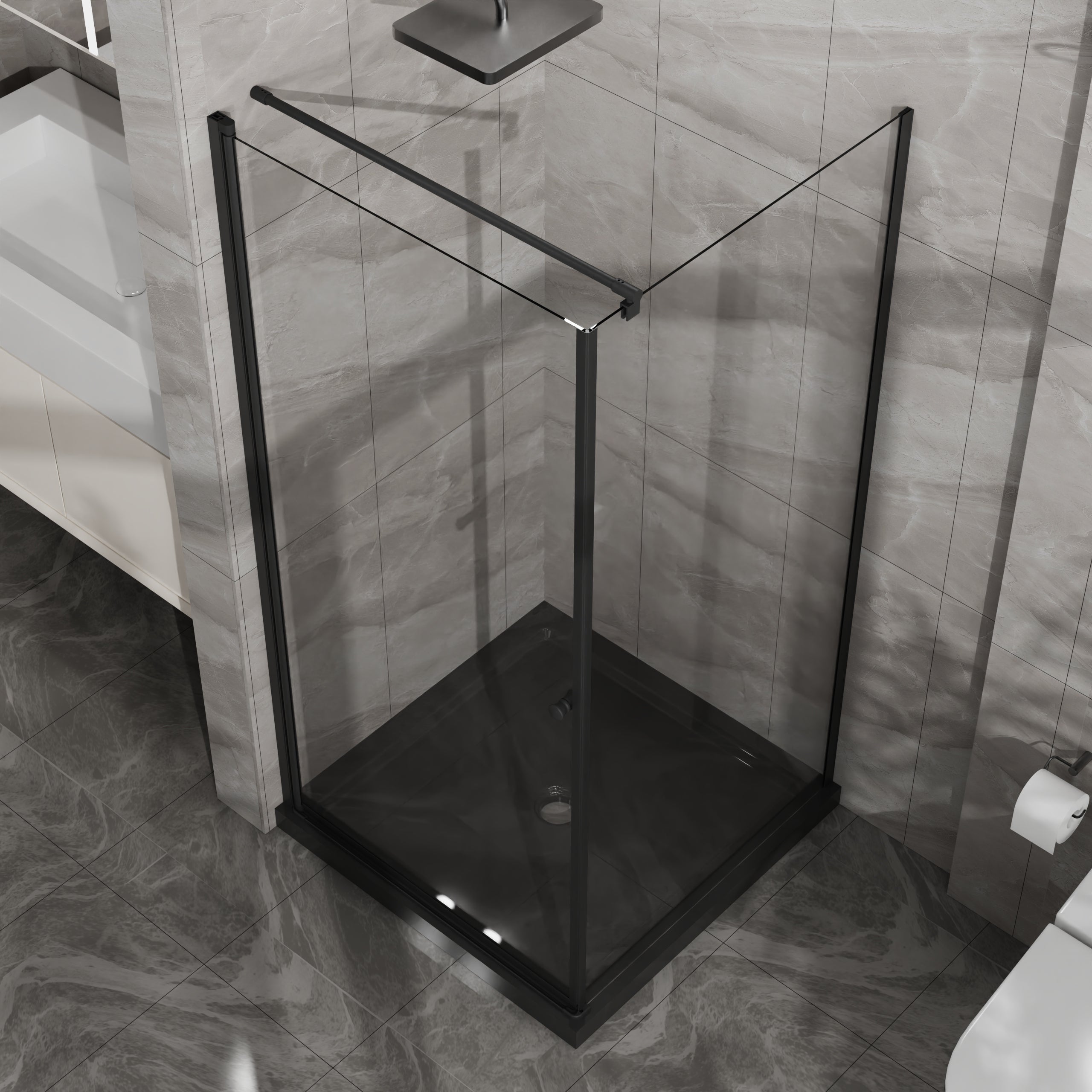 Goodyo Shower Enclosure 36 in.D x 36 in.W x 72 in.H