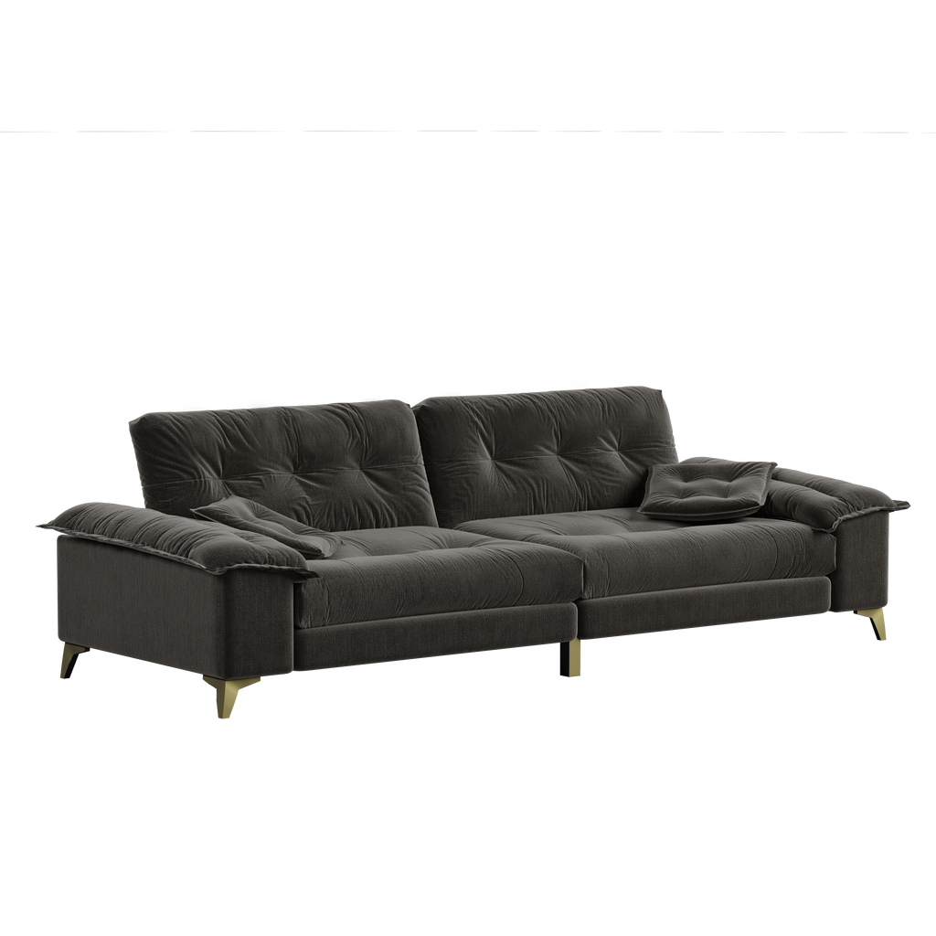 104.7" Modern 4-Seater Cloud Sofa