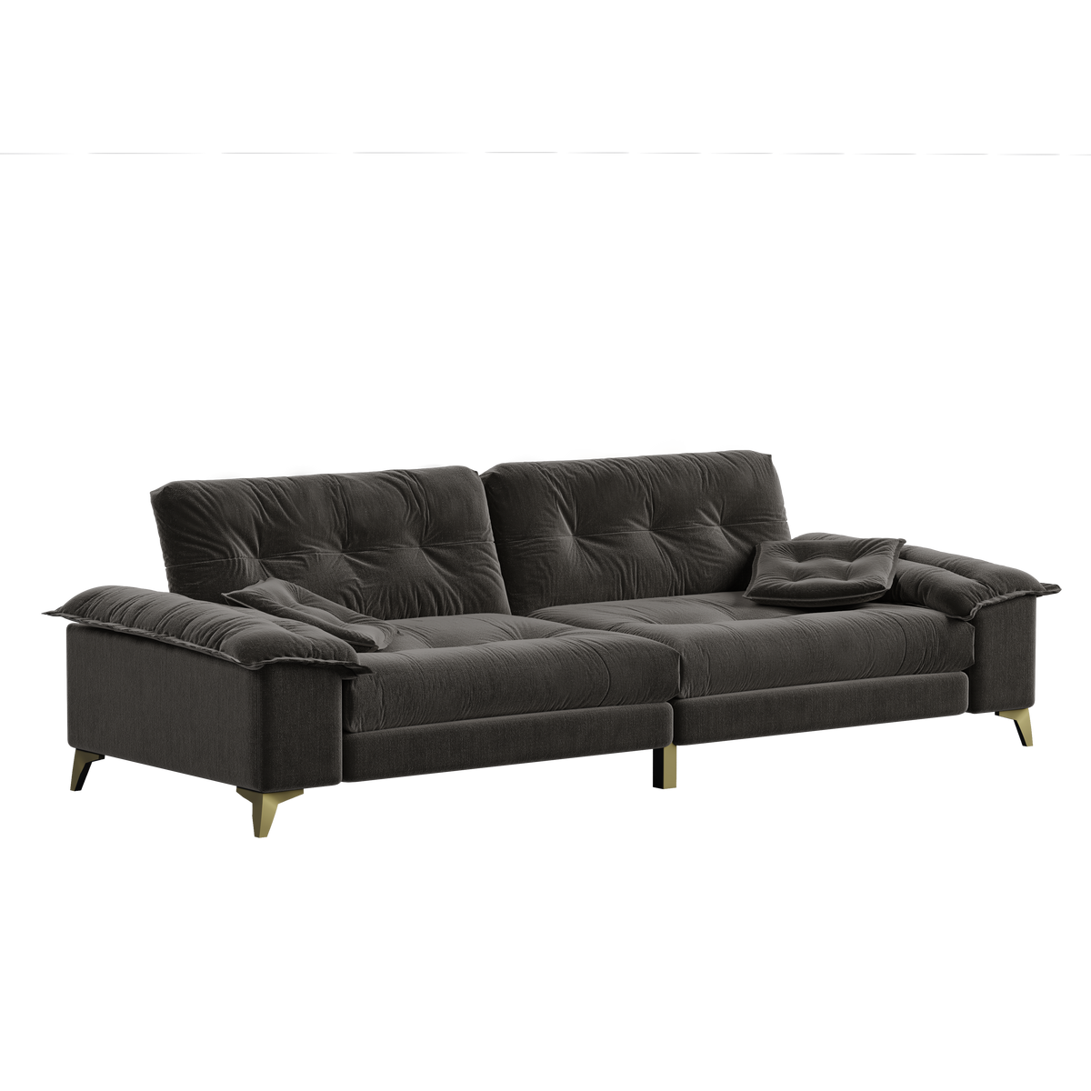 104.7" Modern 4-Seater Cloud Sofa