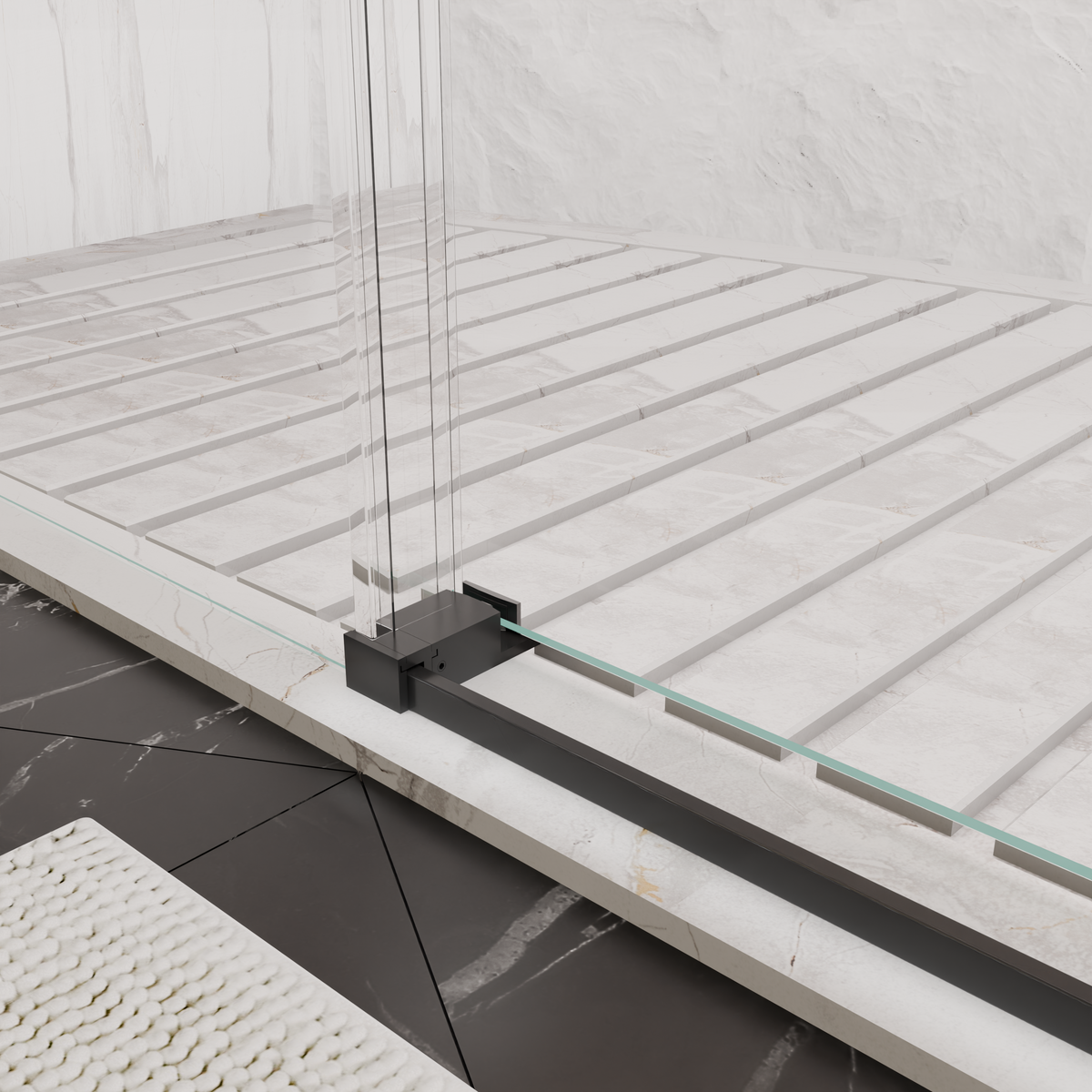 Frameless Sliding Shower Door