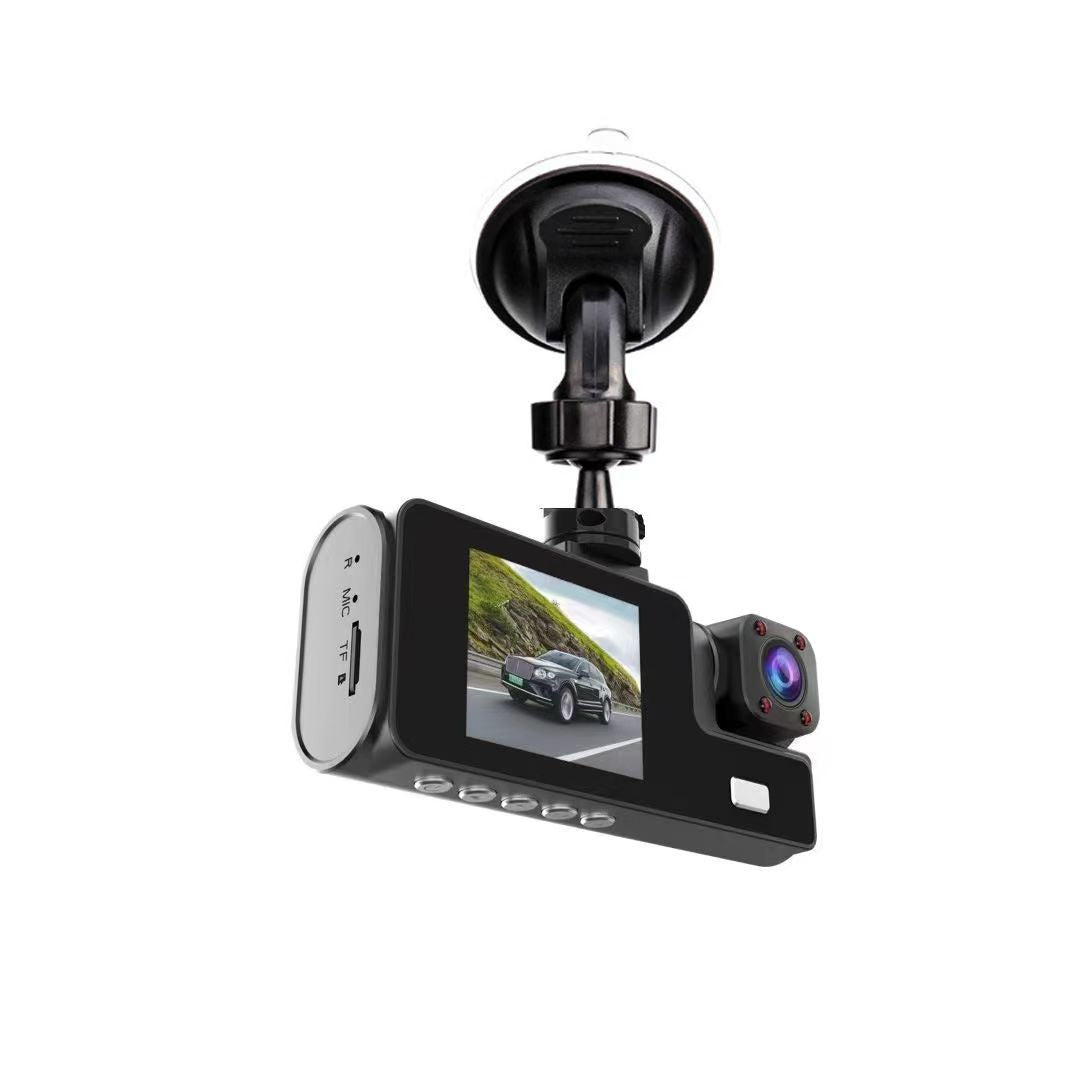 2-inch 3-lens Dashcam HD Night Vision 1080P
