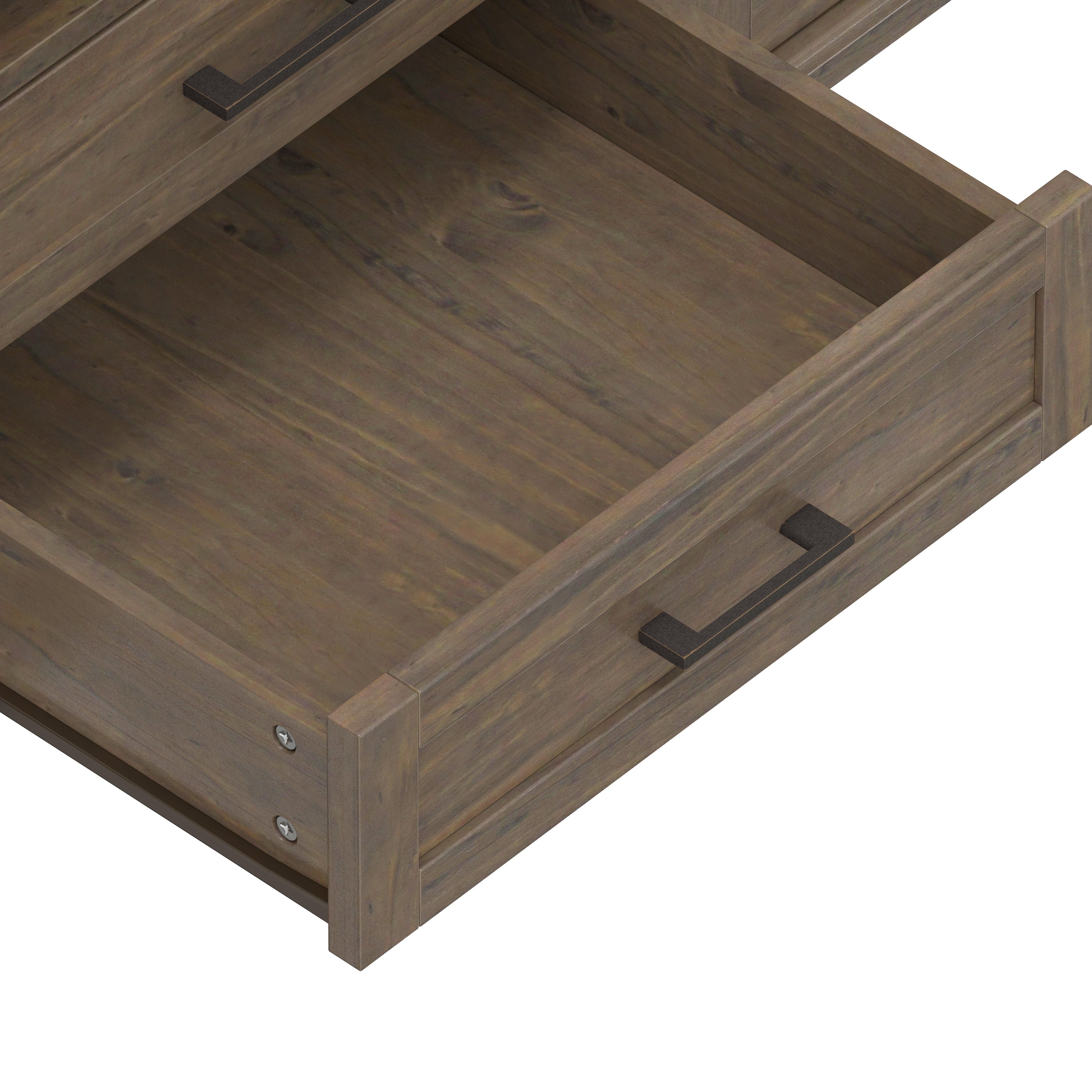 Ela 72 Inch Wide Solid Wood TV Stand in Smokey