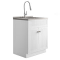 Beckham - 28" Laundry Cabinet with Faucet and Stainless Steel Sink
