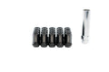 Megan Racing Heptagon Lug Nuts 35mm M12x1.25 Black Open-Ended