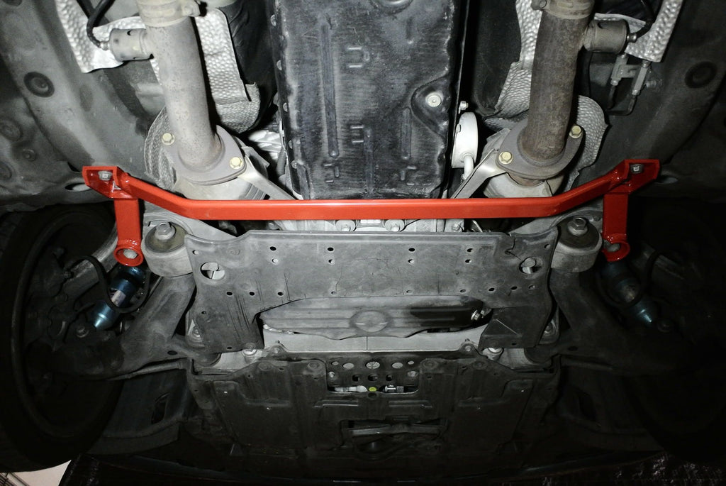 Megan Racing H-Bracket Front Lower for Lexus IS250 2006-2011 Red SB-HB-LI06-F