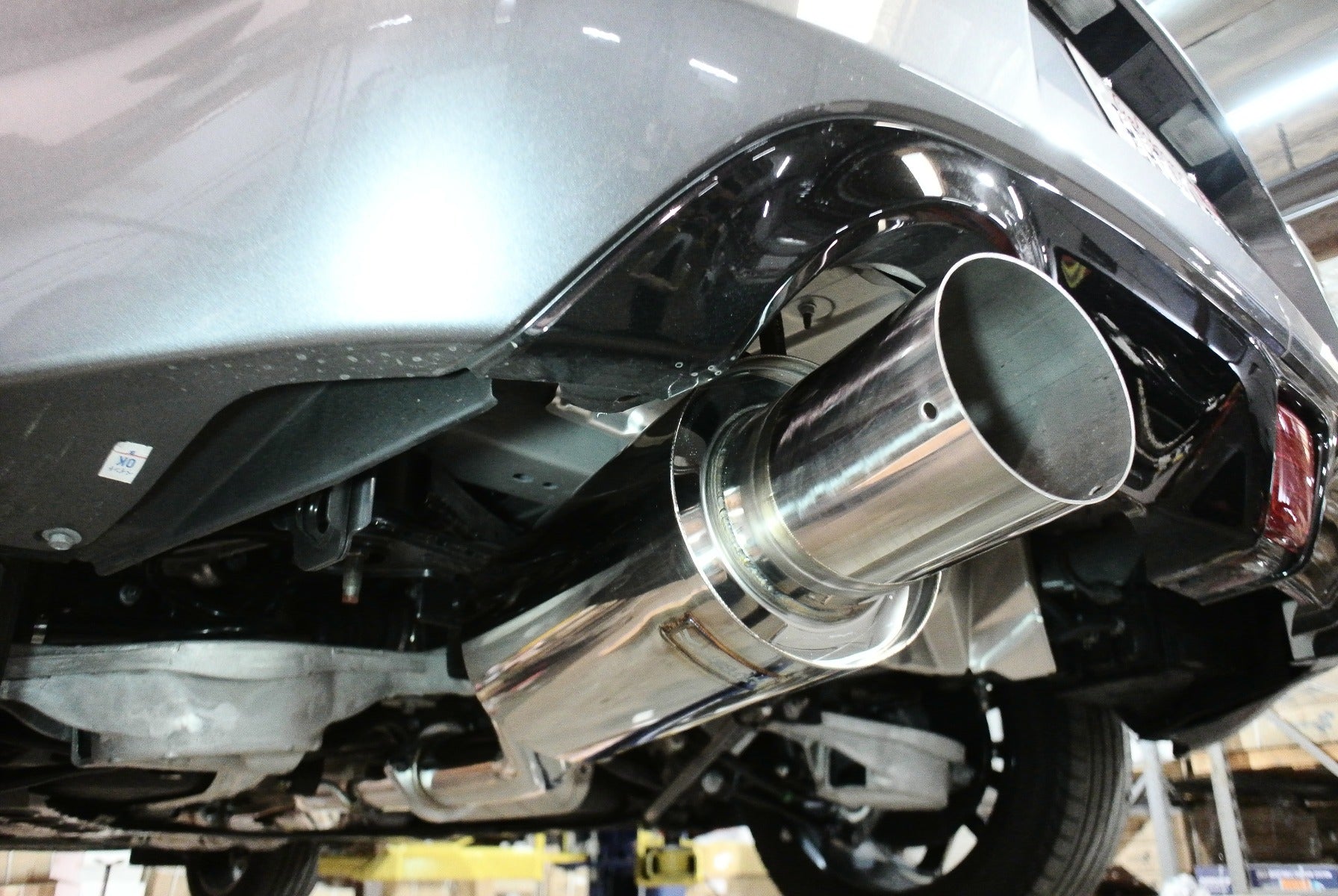 Megan Racing Single Exit Exhaust for 2009-2021 Nissan 370z – SUS-304 Stainless Steel, CNC Flanges, 2.5" Tubing, 4.5" Tip, 1-Year Warranty