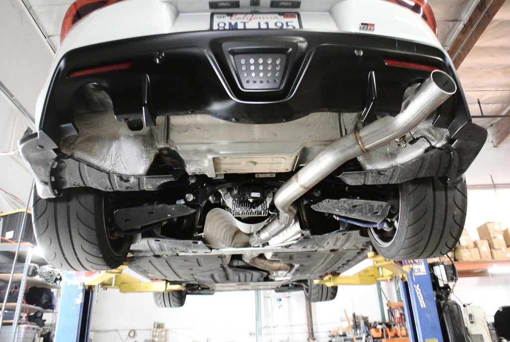 Megan Racing Straight Pipe Exhaust RS for 2020+ Toyota Supra 3.0L 6-Cyl - T-304 Stainless LW-CBS-TS20-RS