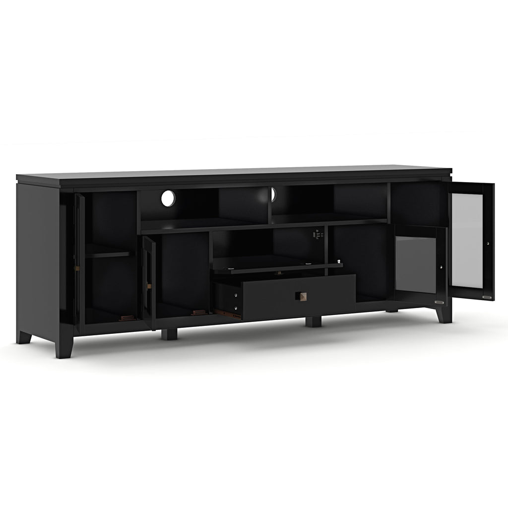Cosmopolitan 72 inch Wide Solid Wood TV Stand