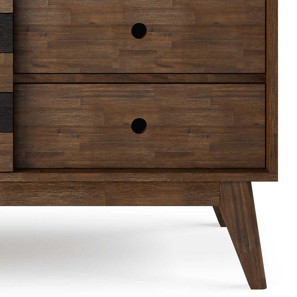 Clarkson 48 Inch Wide Solid Wood Medium Storage in Rustic
