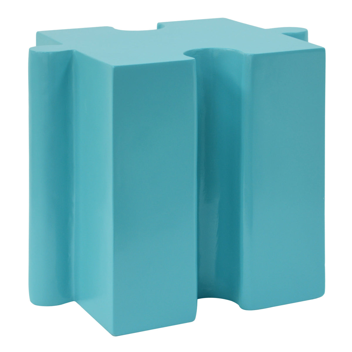 Puzzle Art Side Table - Modular Concave Edge MGO Table