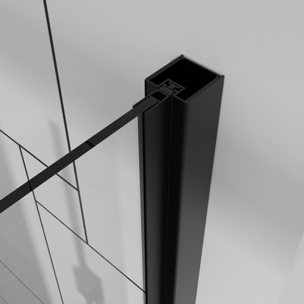 Goodyo 30"x 72" Pivot Bifold Frameless Glass Shower Door