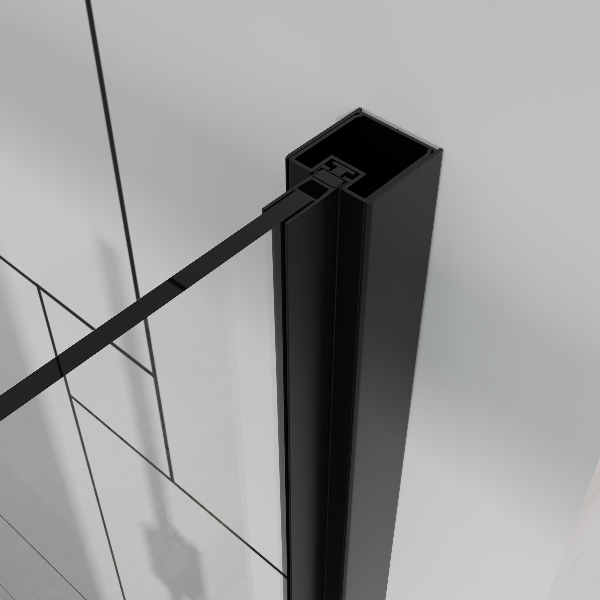 Goodyo 30"x 72" Pivot Bifold Frameless Glass Shower Door
