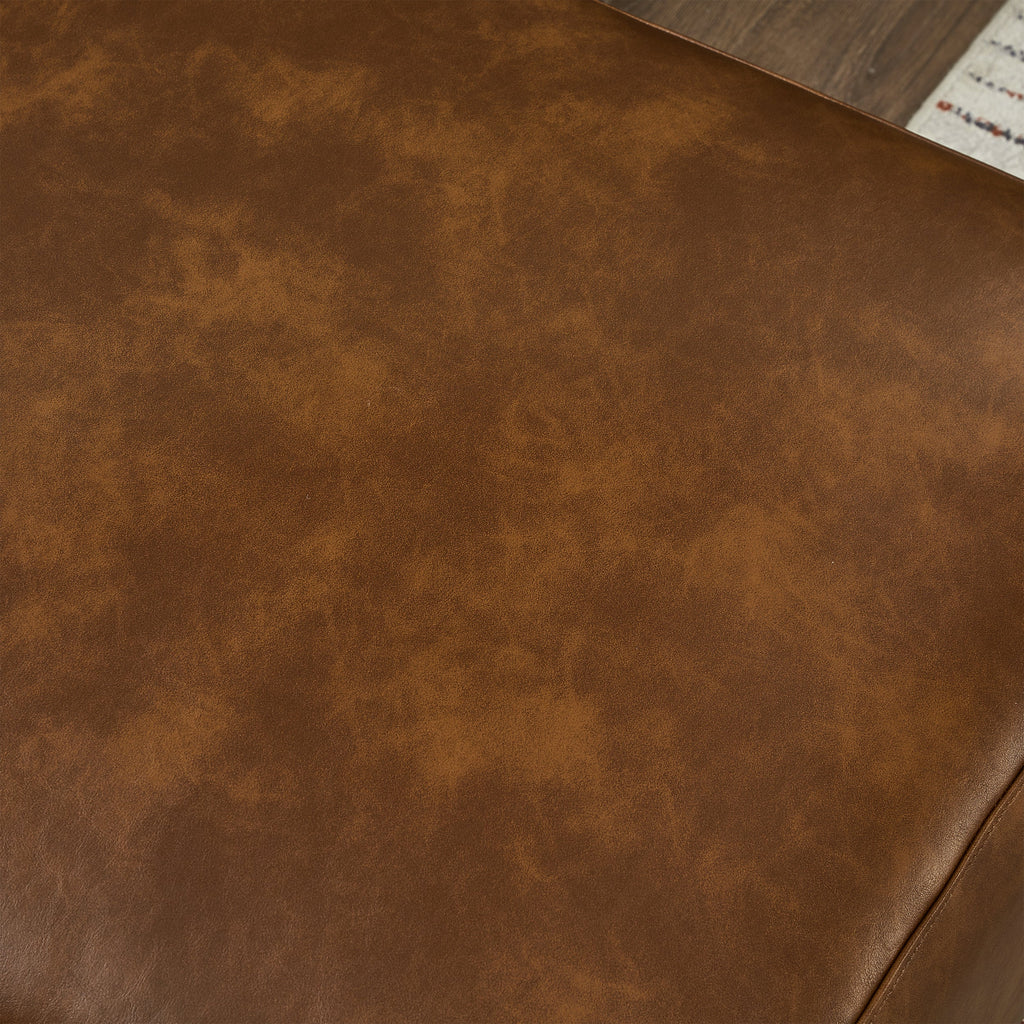 112" Luxury PU Leather Sofa