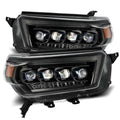 AlphaRex 10-13 Toyota 4Runner NOVA LED Proj Headlights Plank Style Alpha Black w/Seq Signal/DRL 880758 *Discontinued