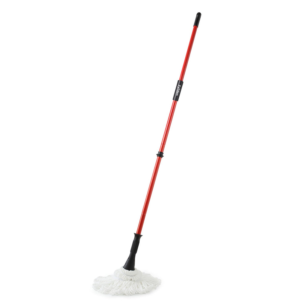 57.5-Inch Long Handle Self Bending Twist Mop