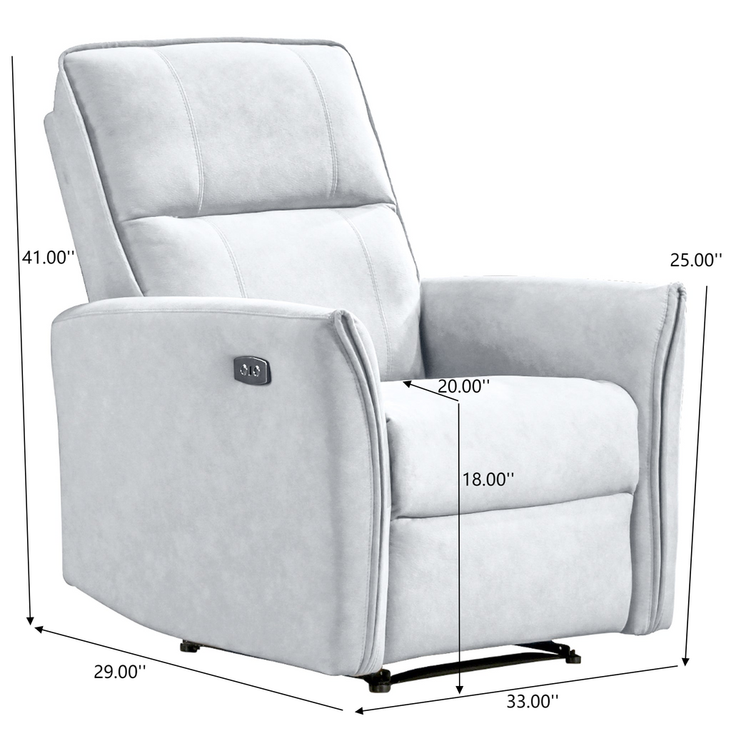 Asheville Mid-Century Modern Recliner Chair