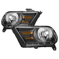 SPYDER xTune Ford Mustang 10-14 (Non HID) OEM Style Headlights - OEM Black HD-JH-TCOL14-OE-L 9039904