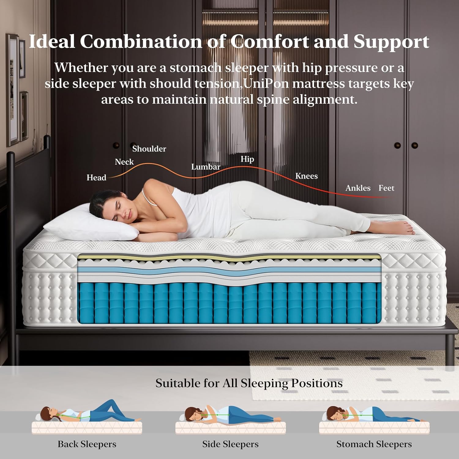 14 Inch King Hybrid Mattress