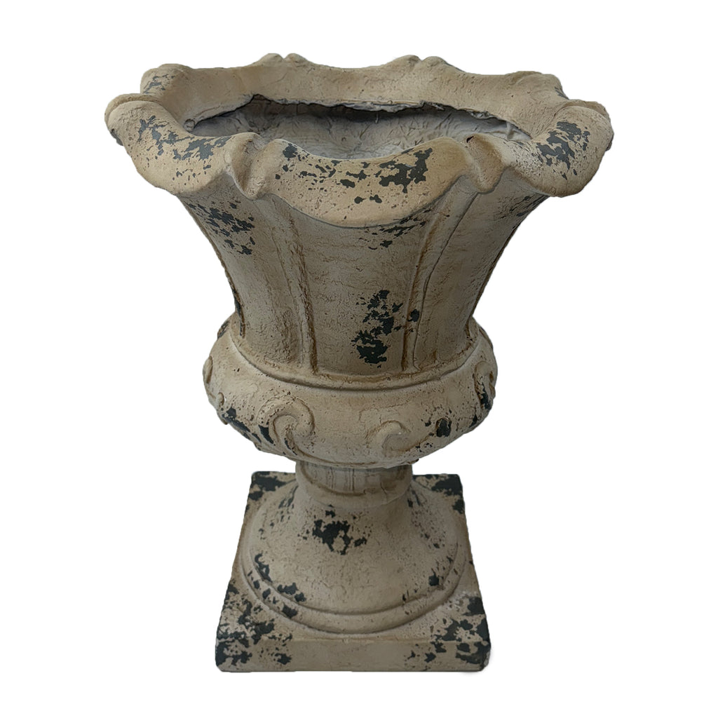 Antique White MGO Garden Planter