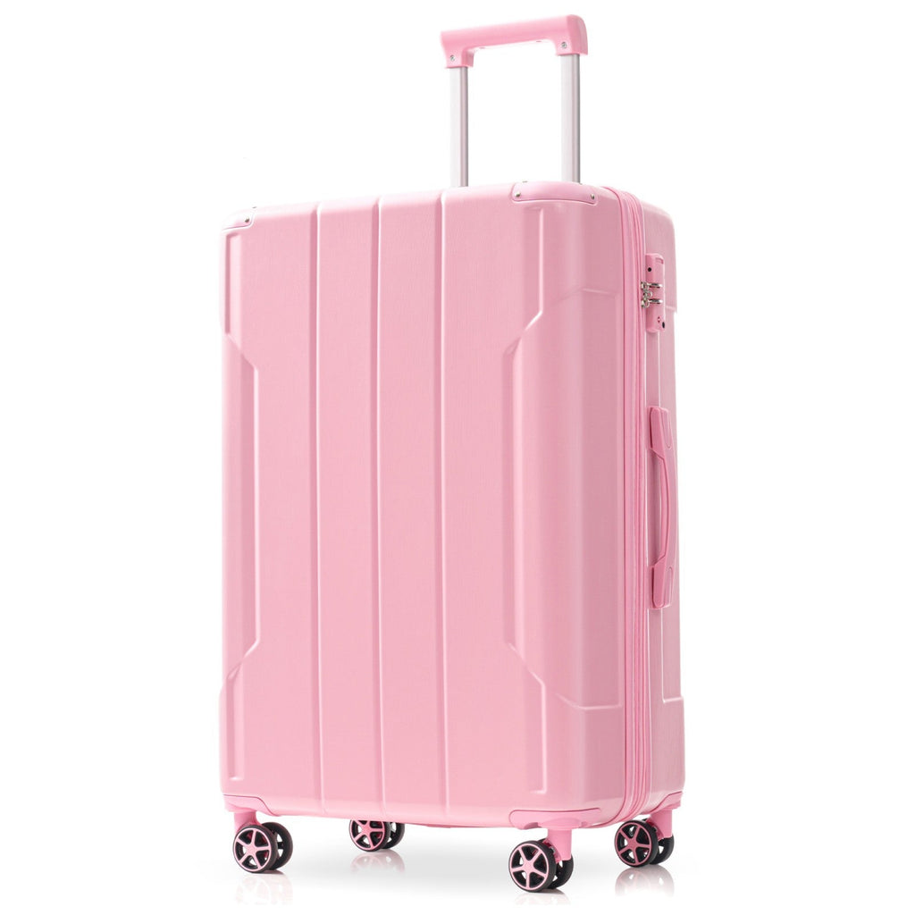 Hardshell Luggage - 24-Inch Expandable ABS Suitcase in Green