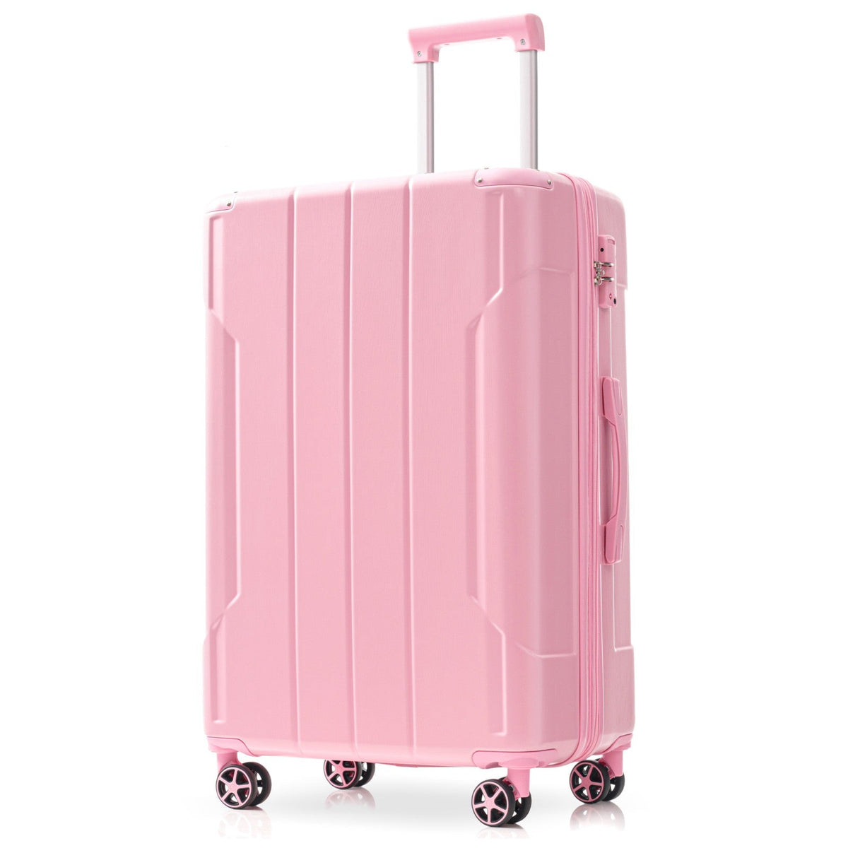 Hardshell Luggage - 24-Inch Expandable ABS Suitcase in Green