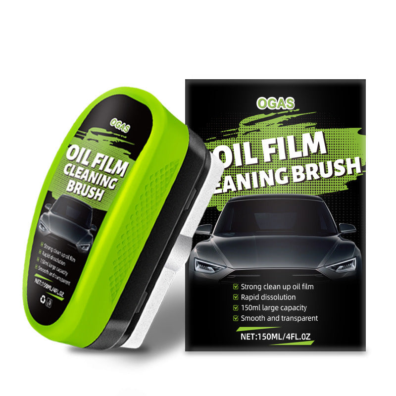 Windshield And Side Window Oil Film Remover Brushpowerful Degreasing And Stain Removing Formula