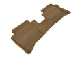 3D MAXpider 2012-2013 Kia Rio/Rio5 Kagu 2nd Row Floormats - Tan L1KA01421502