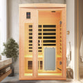 Far-Infrared Hemlock Wood Two-Person Sauna Room