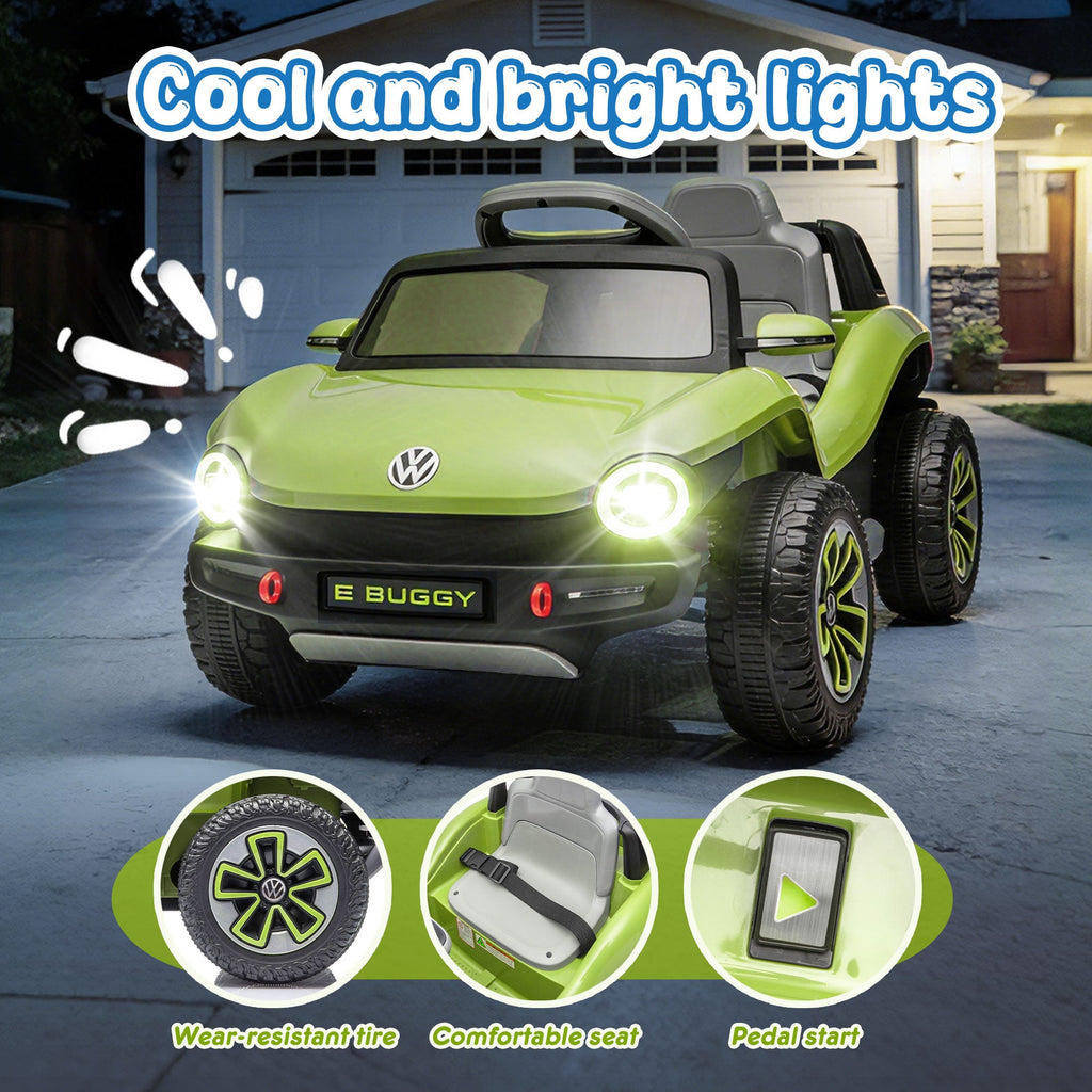 12V Licensed Volkswagen Beetle Kids Ride On Electric Car