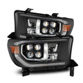 AlphaRex 07-13 Toyota Tundra / 08-17 Sequoia NOVA LED Proj HL Black w/Actv Light Seq. Sig + DRL 880818 *Discontinued