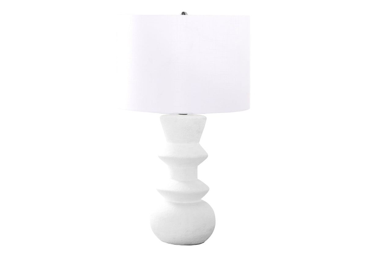Premium 26"h Table Lamp with Unique Geometric Design