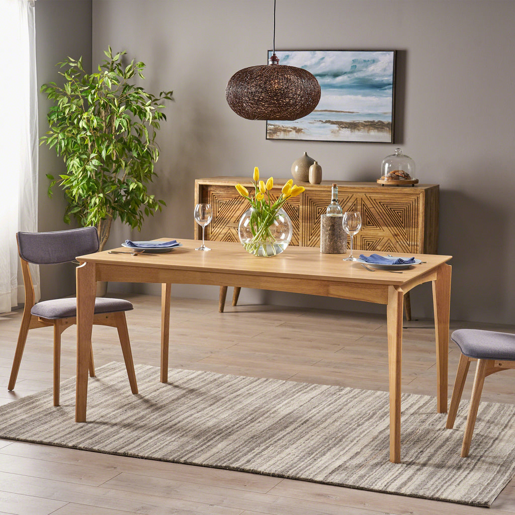 106.3 in Large Extendable Kitchen Dining Table