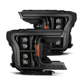 AlphaRex 18-20 Ford F-150 NOVA LED Proj Headlight Alpha Blk (14th Gen G2 Style) 880249 *Discontinued