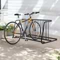 10-Bike Floor Bike Rack
