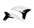Acerbis 10-13 Yamaha YZ250F/ 12-15 WR450F Radiator Shroud - White/Black 10/12 2171761035