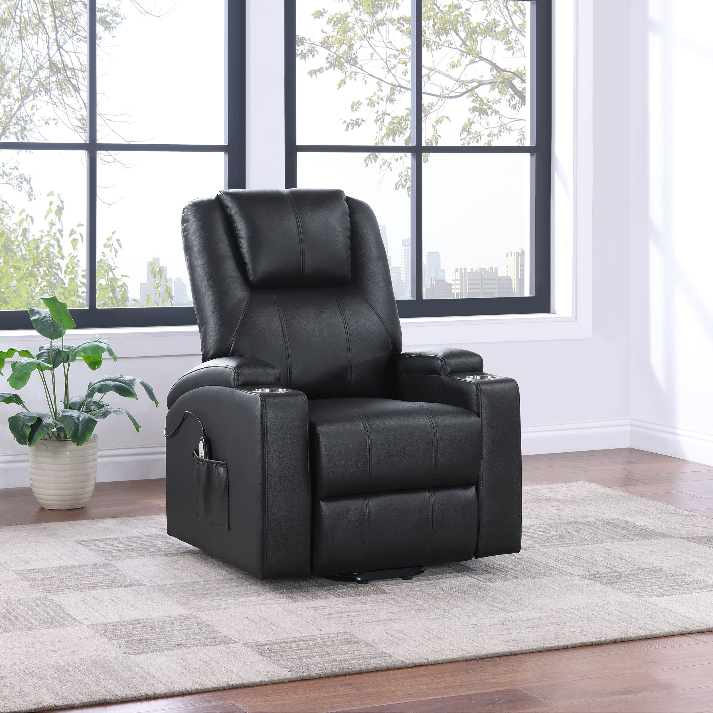 Macklin Power Lift Massage Recliner