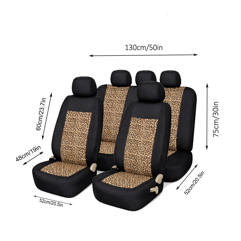 5-Seat Car Seat Cover, Classic And Timeless Design, Thin 2mm Thickness, Suitable For All Seasons