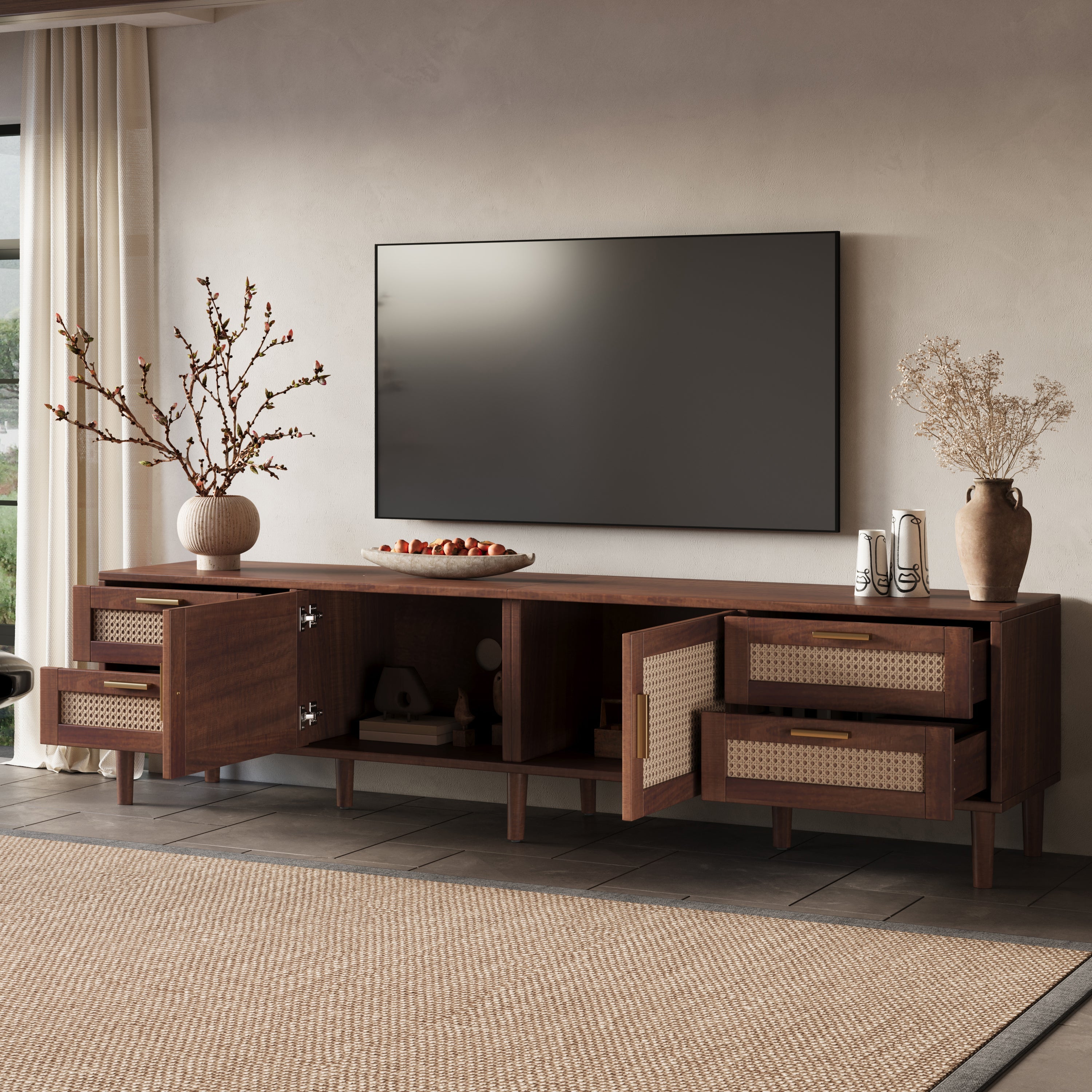 78 Inch TV Stand for TVs Up to 85 Inch