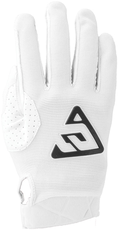 Answer 24 Peak Gloves White/Black Youth - XS 442876