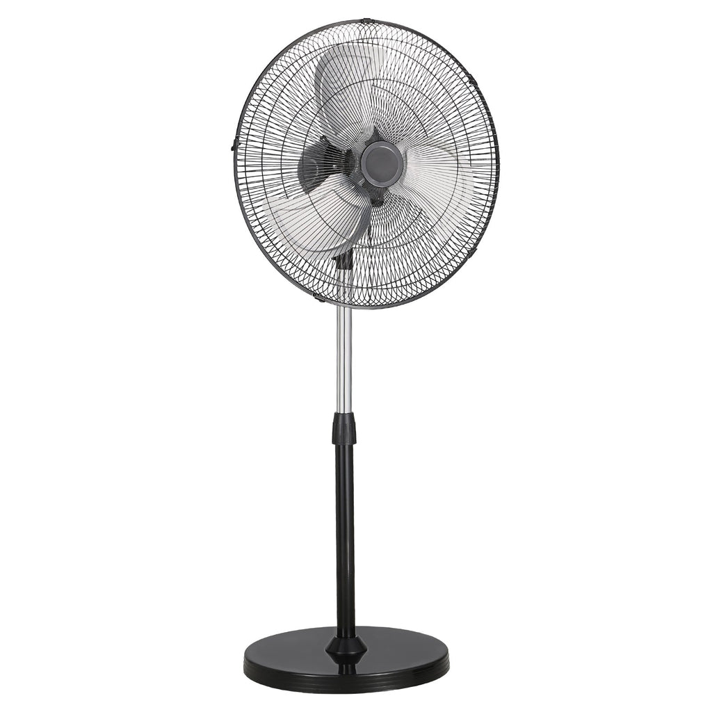 18" Industrial Pedestal Fan 3-Speed Oscillating Fan